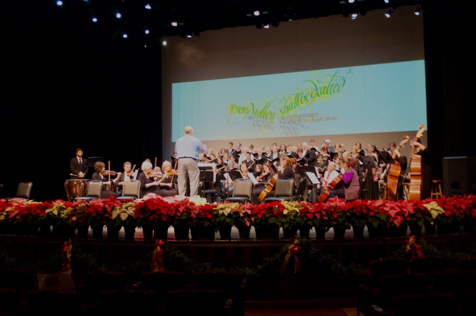 Warming up for the Sing-Along Messiah